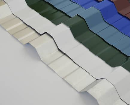 Diferentes chapas para techo - Acanalada / Trapezoidal - 