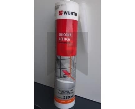 WURTH SILICONA ACETICA X 280 ML - 