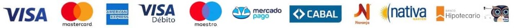 Medios de pago aceptados