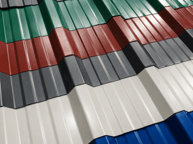 Chapa trapezoidal color
