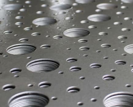 Chapas perforadas-decorativas