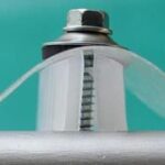 Soporte plastico blanco