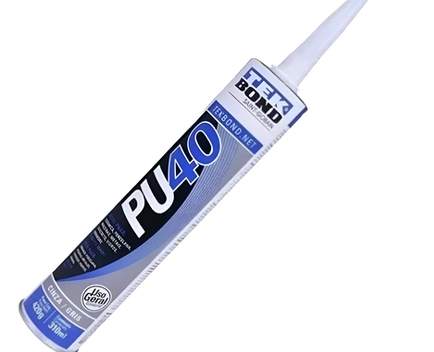 Sellador adhesivo poliuretanico pu 40 negro/gris