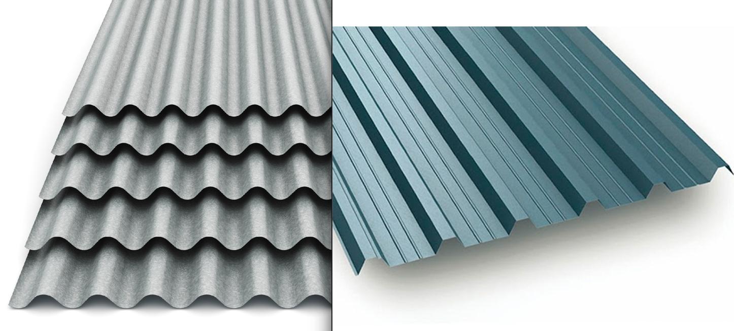 Diferencia entre chapa acanalada y trapezoidal para cubiertas y cerramientos